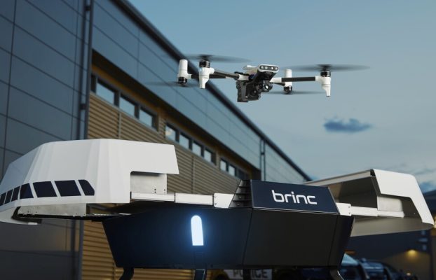 El dron de respuesta vigila las emergencias e incluso puede tomar medidas