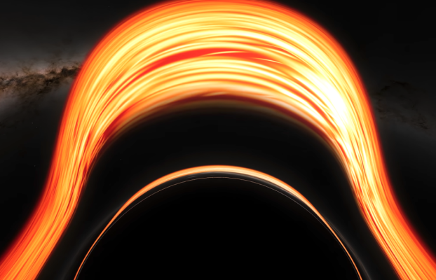La NASA revela cómo se ve caer en un agujero negro