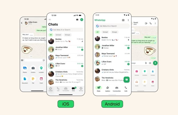 WhatsApp obtiene un modo oscuro más oscuro, navegación rediseñada, nuevos íconos y más cambios de diseño