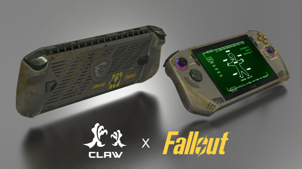 MSI Claw obtiene la actualización Lunar Lake, Fallout Edition