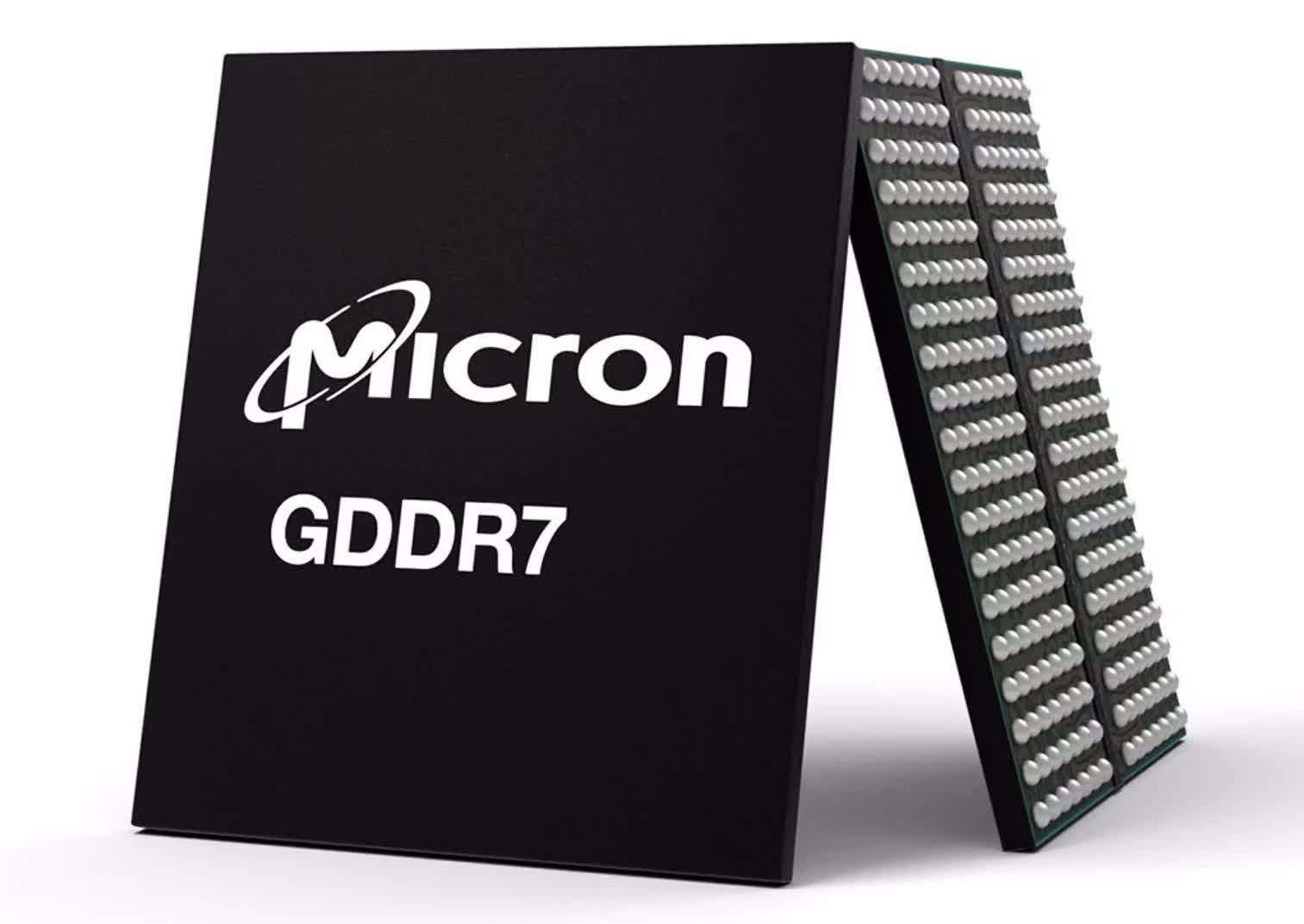 La memoria Micron GDDR7 traerá mejoras significativas a las GPU para juegos de próxima generación