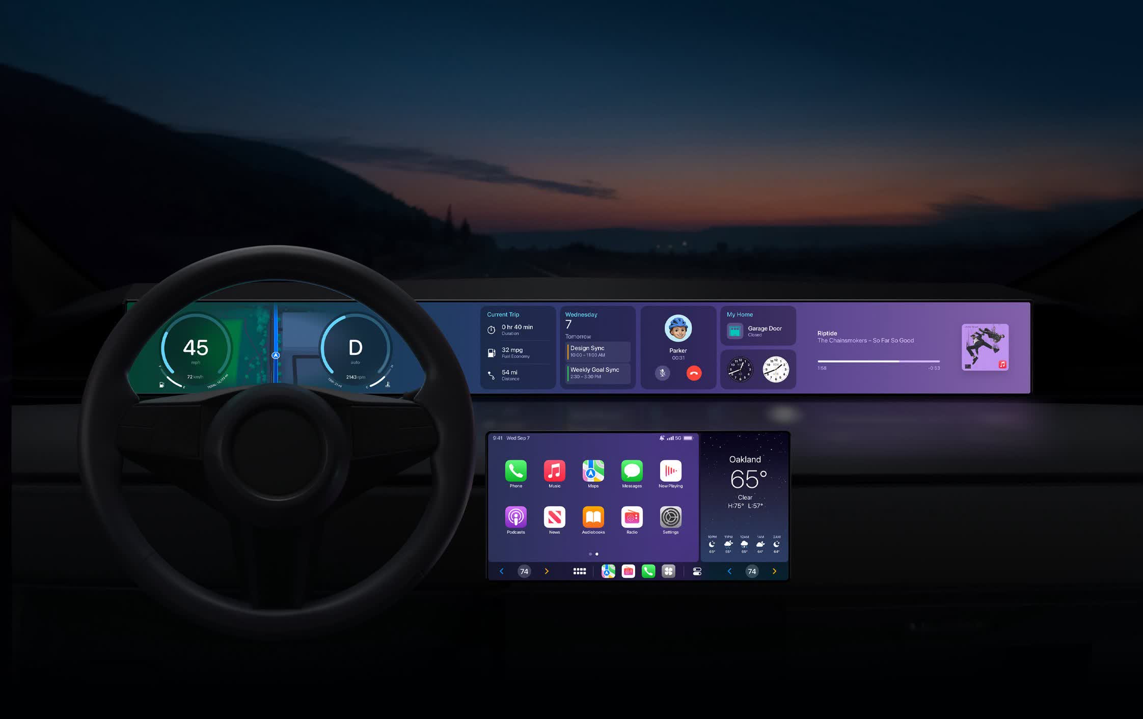 CarPlay radicalmente actualizado de Apple alimentará todas las pantallas de los automóviles compatibles