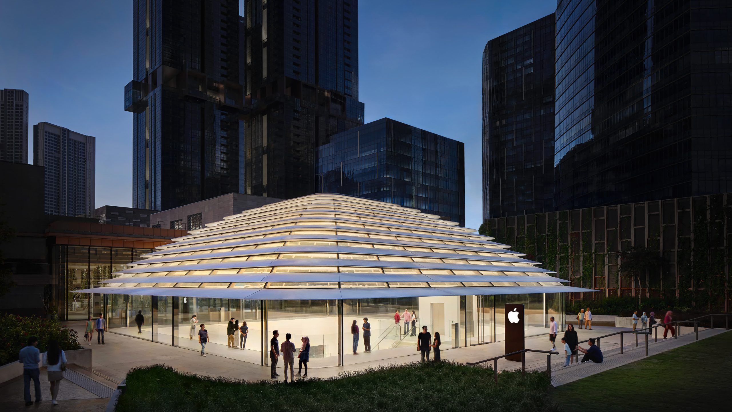 Apple muestra su hermosa tienda en Kuala Lumpur antes de su gran inauguración el 22 de junio