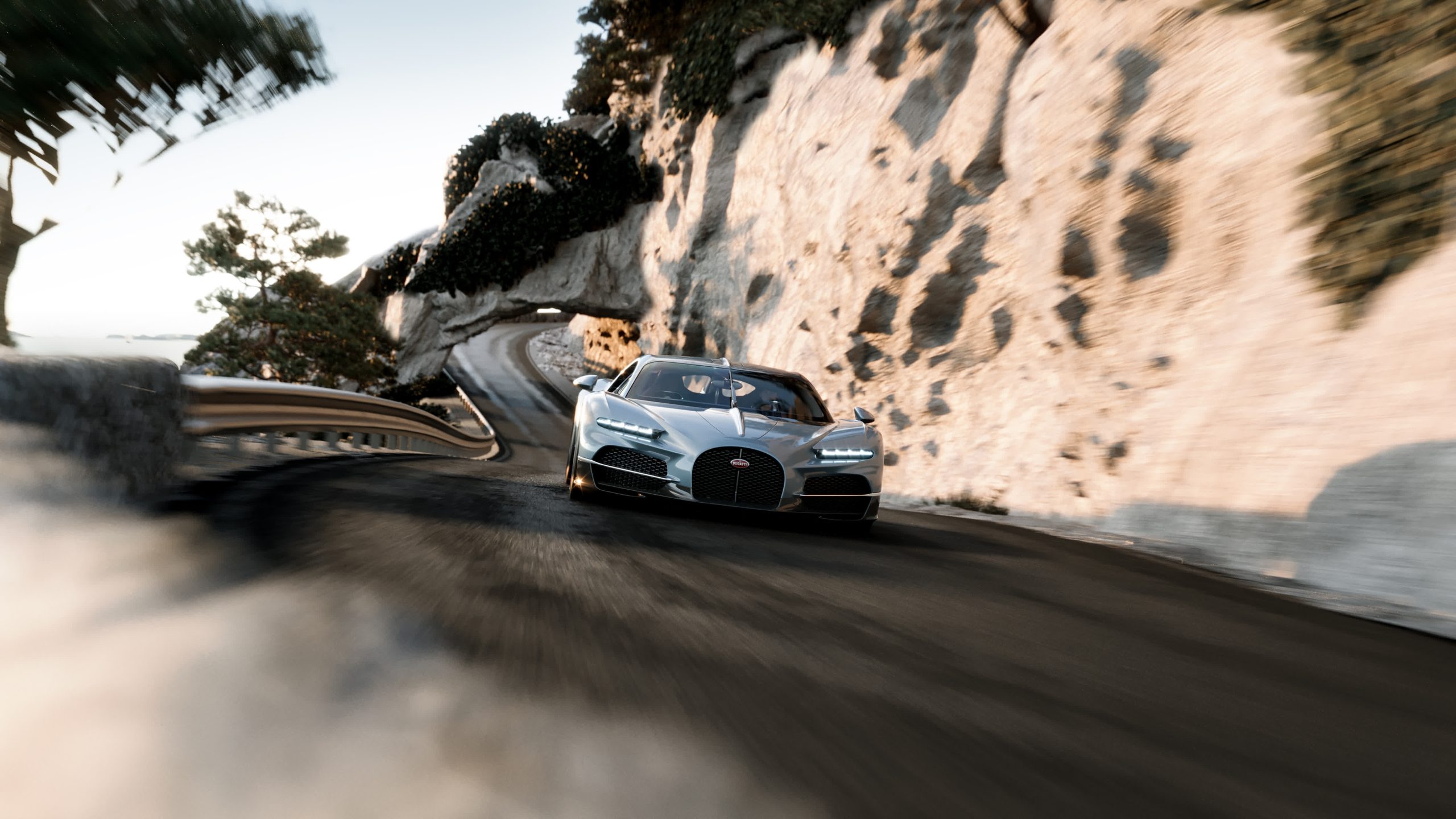 El último hipercoche de Bugatti cambia los turbos por un motor híbrido V16