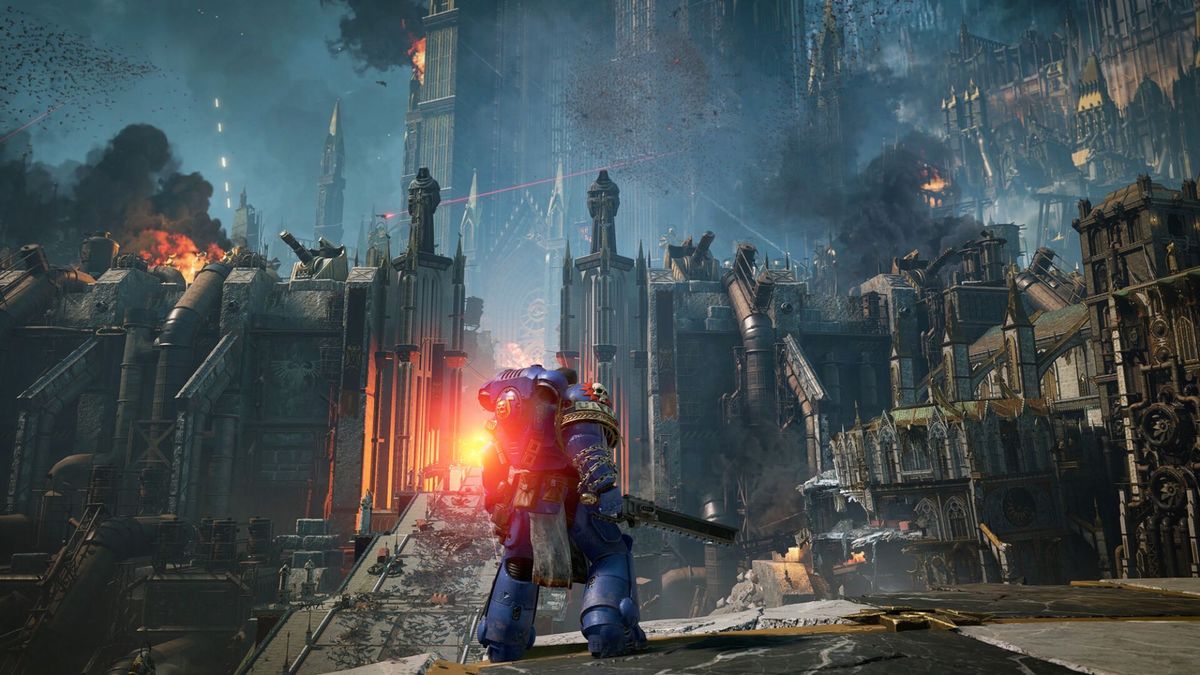 Warhammer 40,000: el nuevo tráiler del juego de Space Marine 2 está lleno de sangre, acción y armas realmente geniales