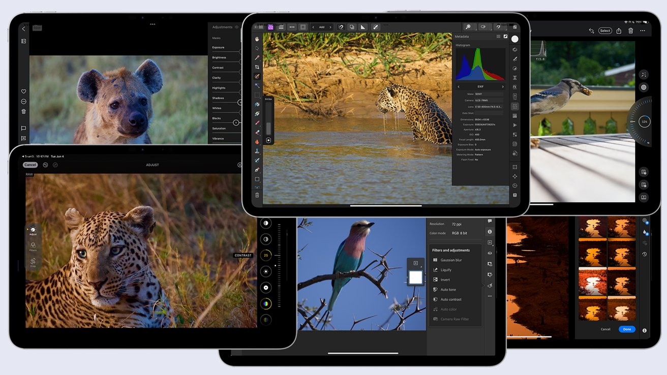 Las mejores aplicaciones para editar fotografías en iPad