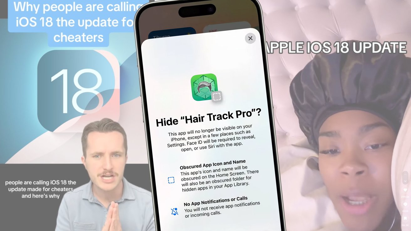 Los usuarios de TikTok atacan a Apple por las funciones de ‘tramposo’ en iOS 18
