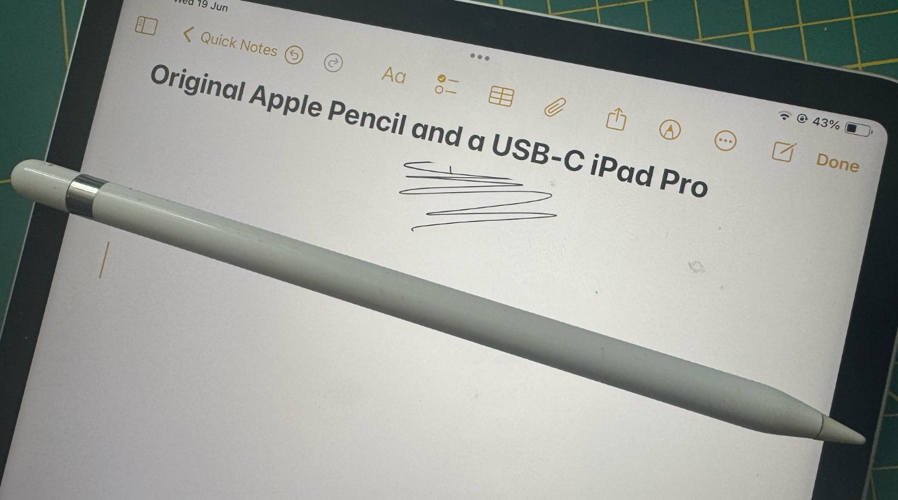 Cómo utilizar el Apple Pencil original con el nuevo iPad