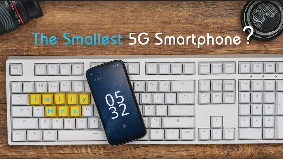 Aquí llega el teléfono inteligente 5G más pequeño del mundo hasta la fecha: un desconocido proveedor chino está listo para presentar un móvil minúsculo llamado Jelly Max, pero ¿quién terminará usándolo?