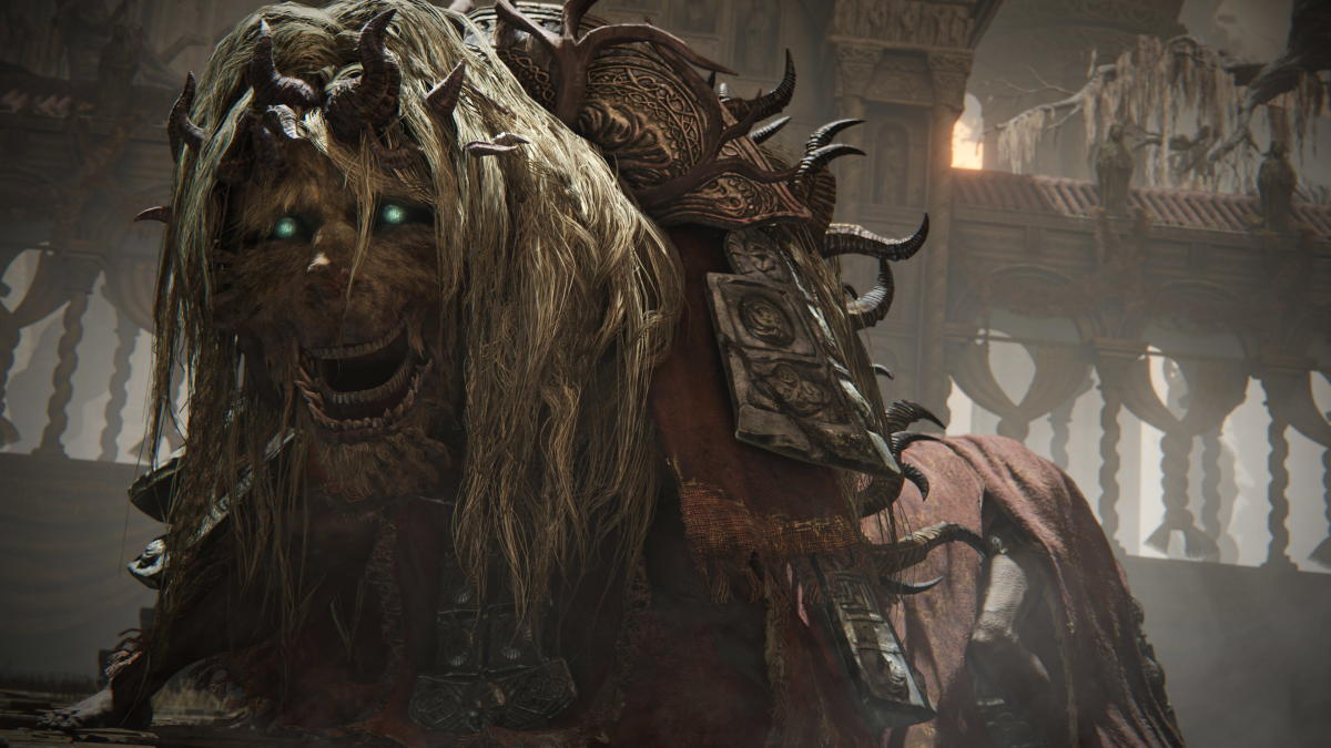 El temible jefe Dancing Lion del DLC de Elden Ring son solo dos tipos grandes con traje