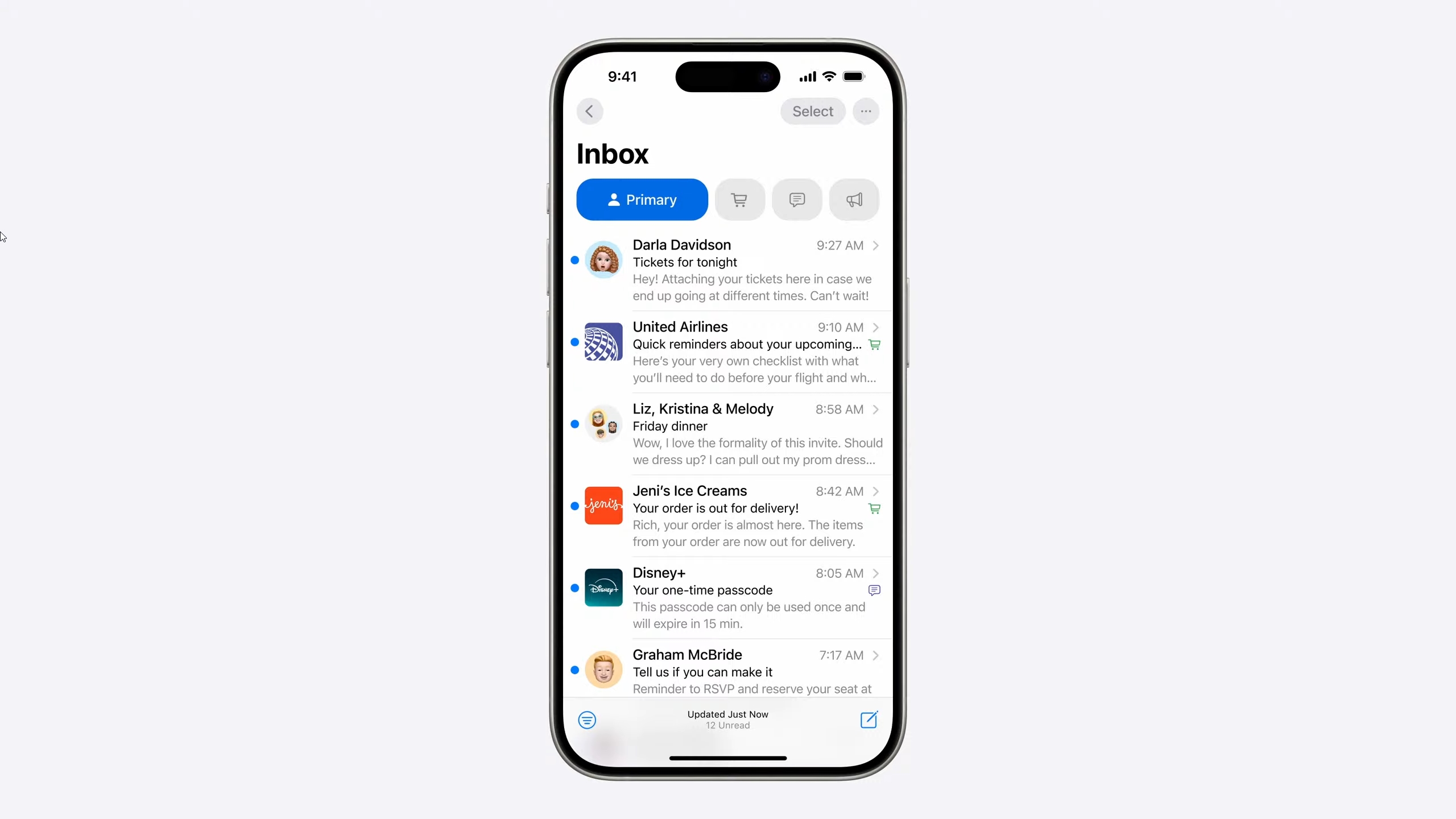 Apple Mail obtiene una actualización familiar y nuevas funciones de inteligencia artificial