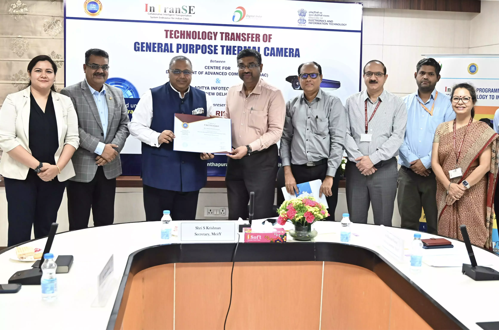 CP PLUS se asocia con C-DAC (MeitY) y el gobierno de la India para desarrollar tecnología de cámara térmica inteligente