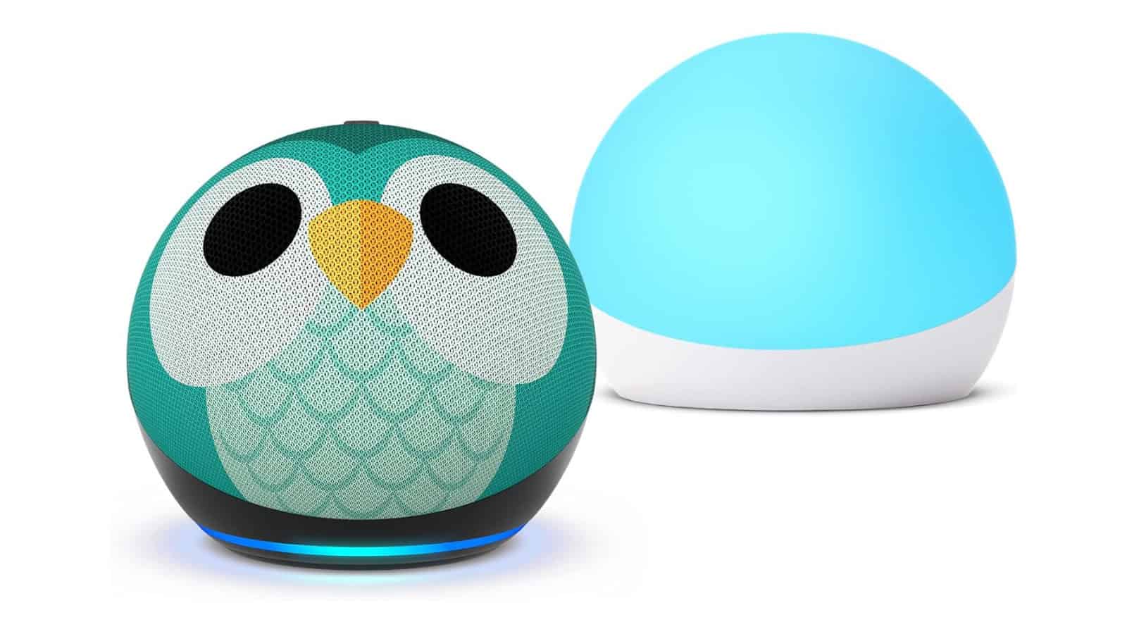 Llévate el Echo Dot Kids de quinta generación y un Echo Glow por $38