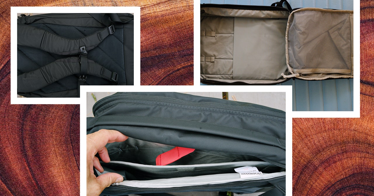 El Evergoods Civic Panel Loader 24L es una mochila minimalista bien hecha