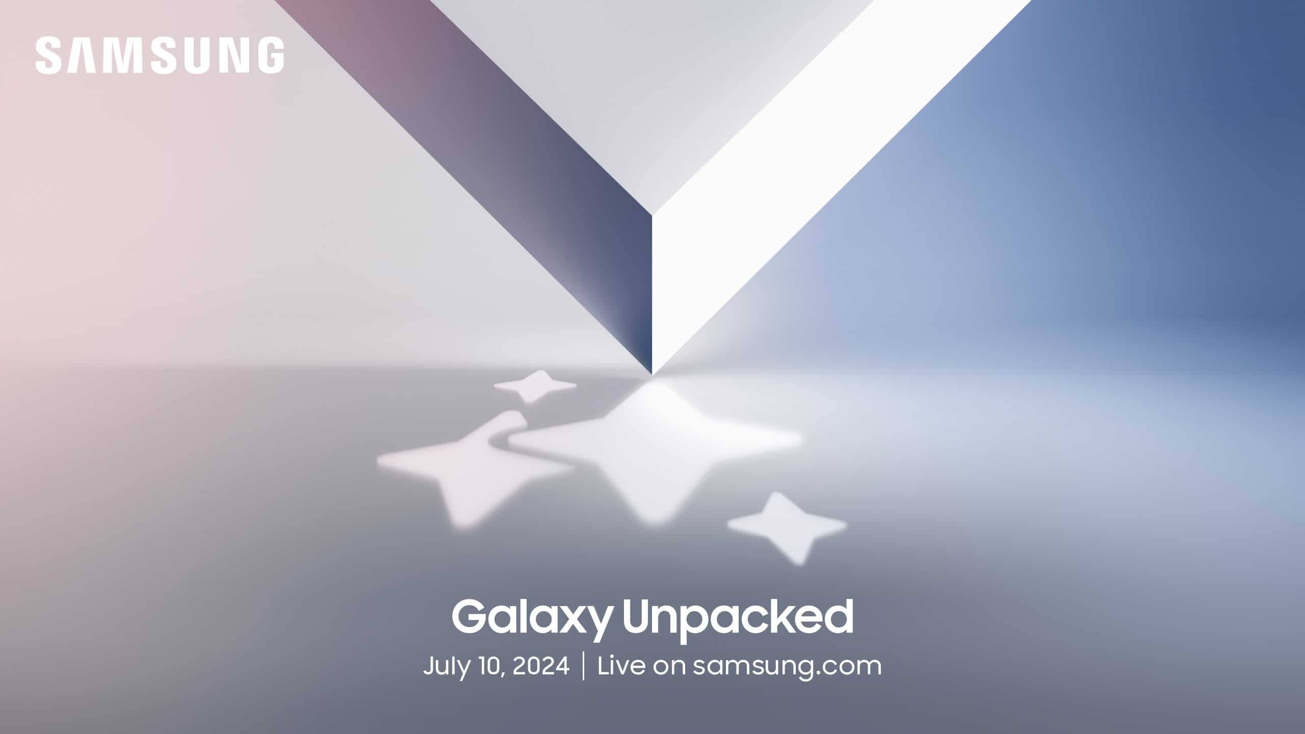 Galaxy Unpacked regresa el 10 de julio para presentar dispositivos Galaxy de próxima generación