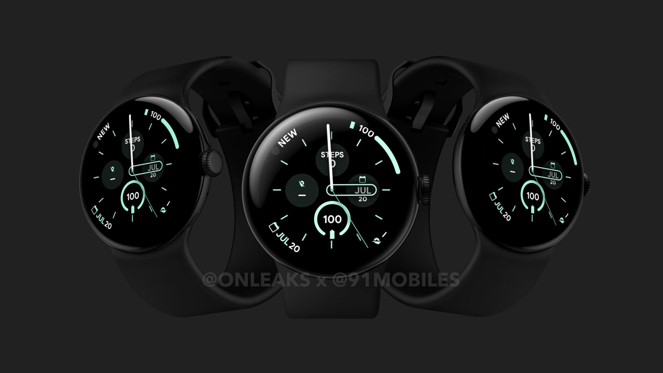 Fuga de renderizado de Google Pixel Watch 3: hermanamiento con el pasado