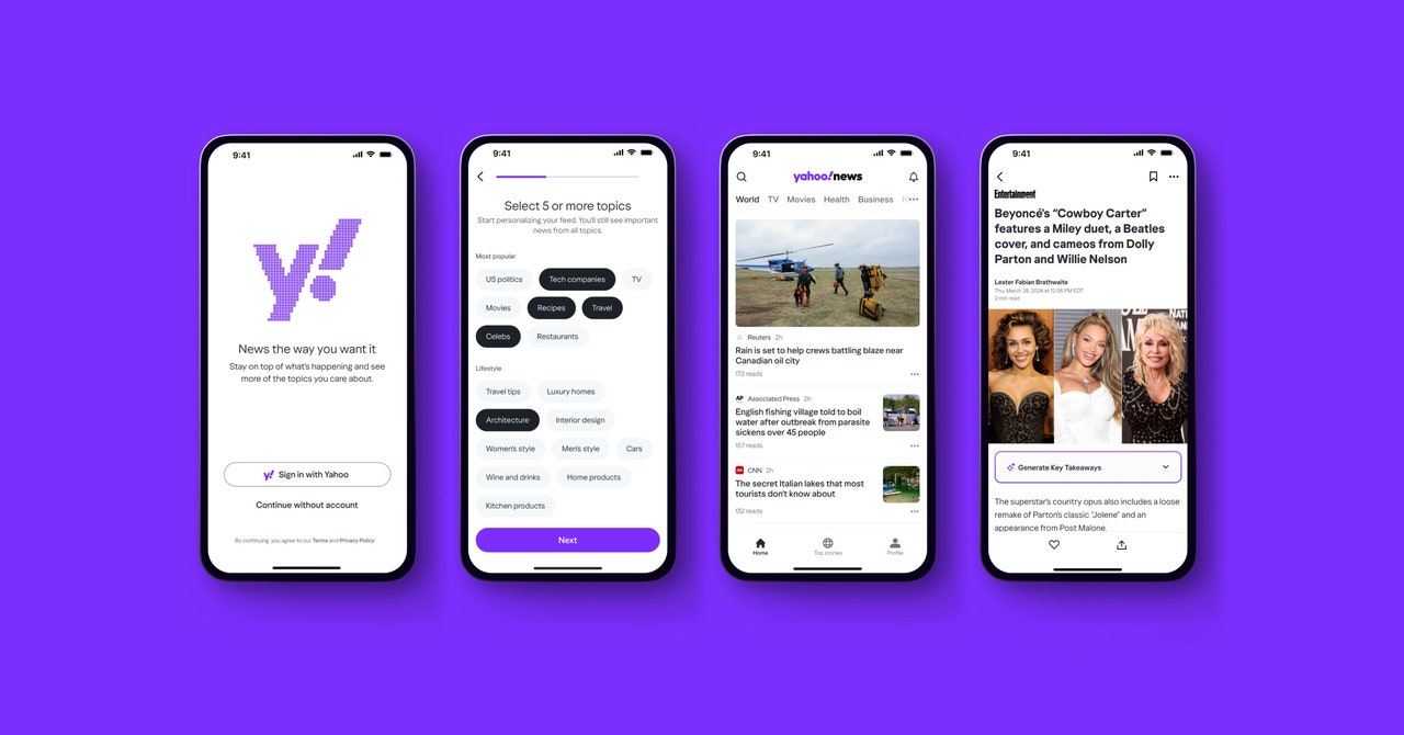 El ADN de Artifact sigue vivo en la renovada aplicación de noticias impulsada por IA de Yahoo
