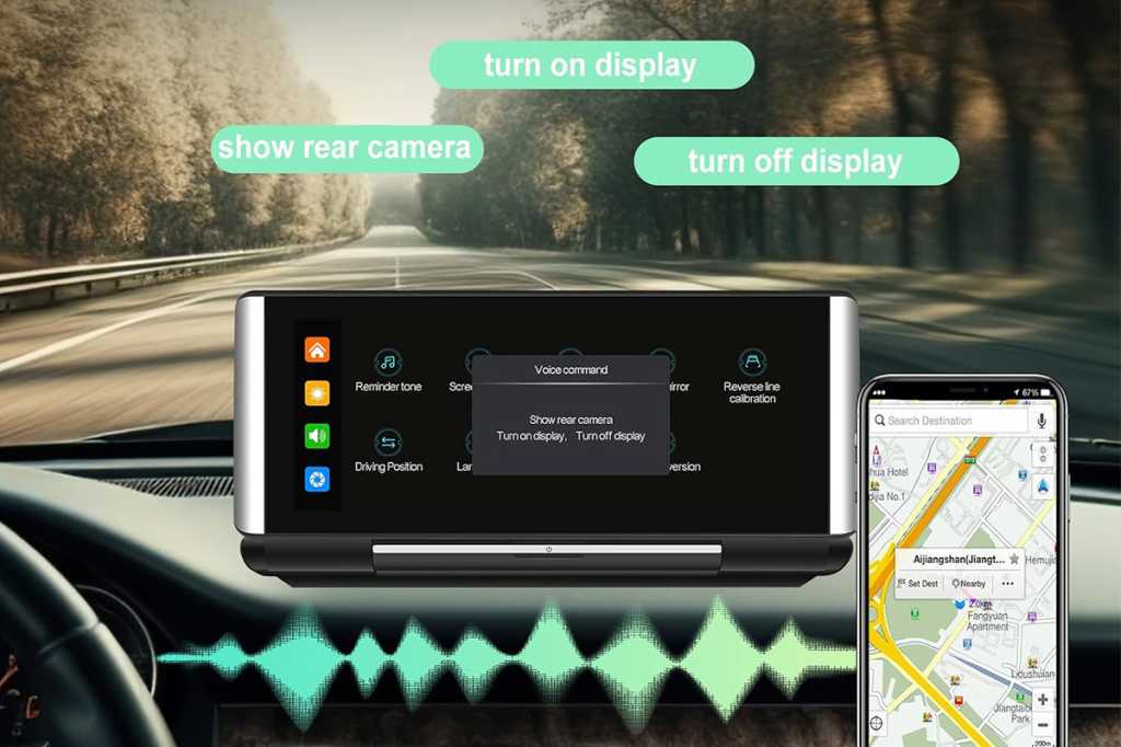 Ahorre $70 en esta pantalla táctil para su automóvil