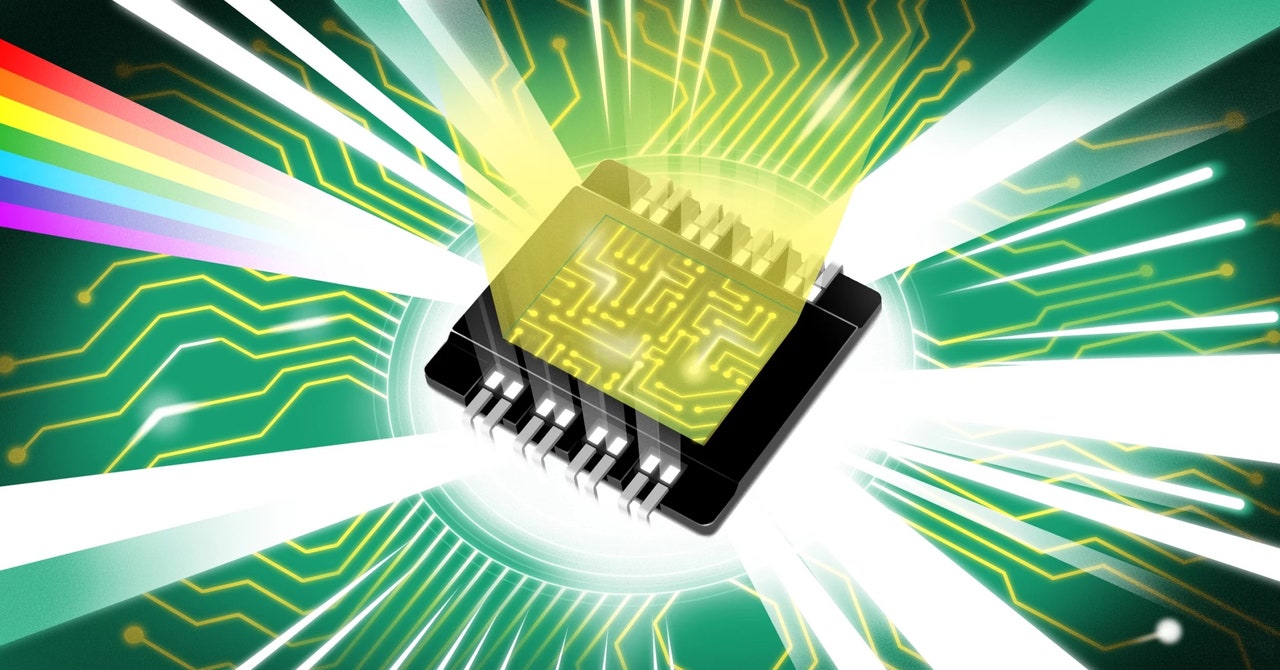 Los chips basados ​​en luz podrían ayudar a saciar la creciente sed de energía de la IA