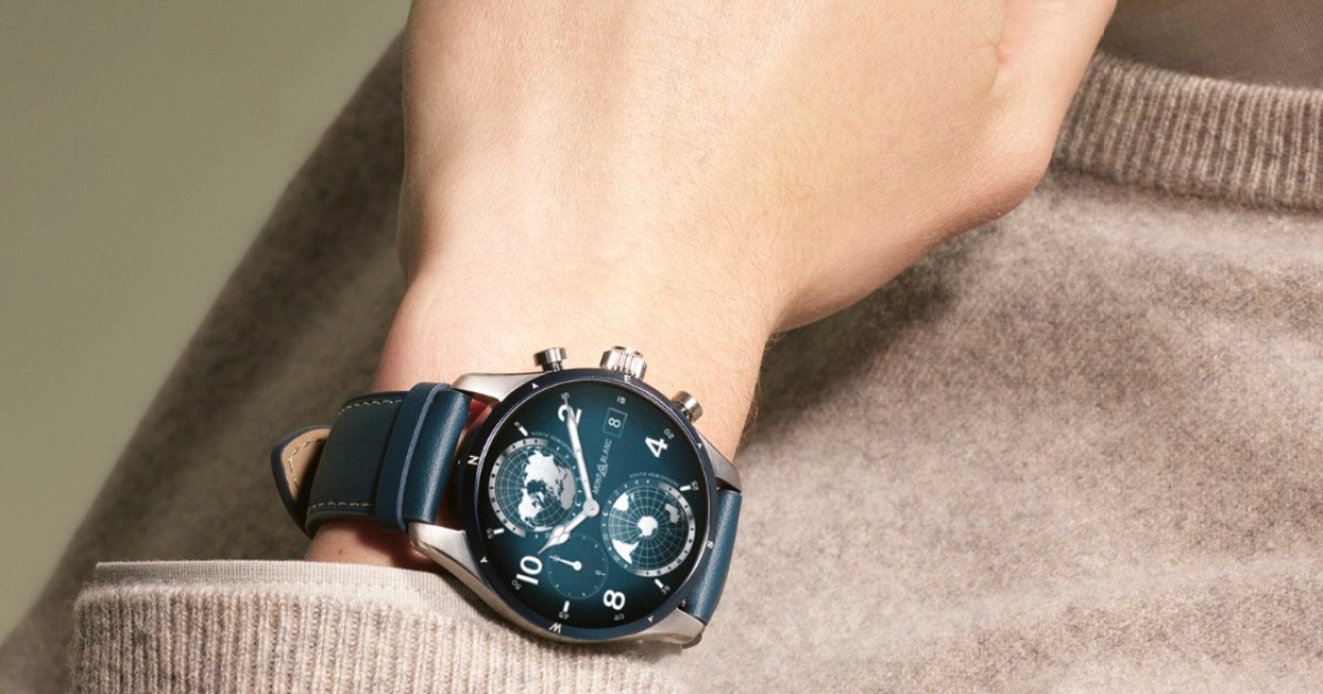 El reloj inteligente de lujo de Montblanc es ahora aún más bonito