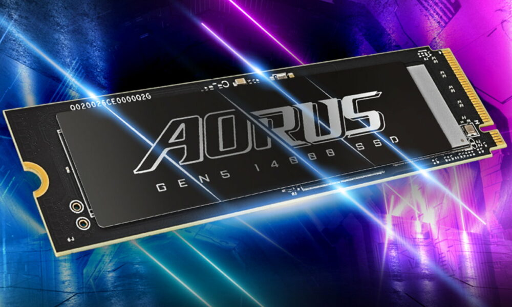 GIGABYTE presenta la SSD AORUS Gen5 14000