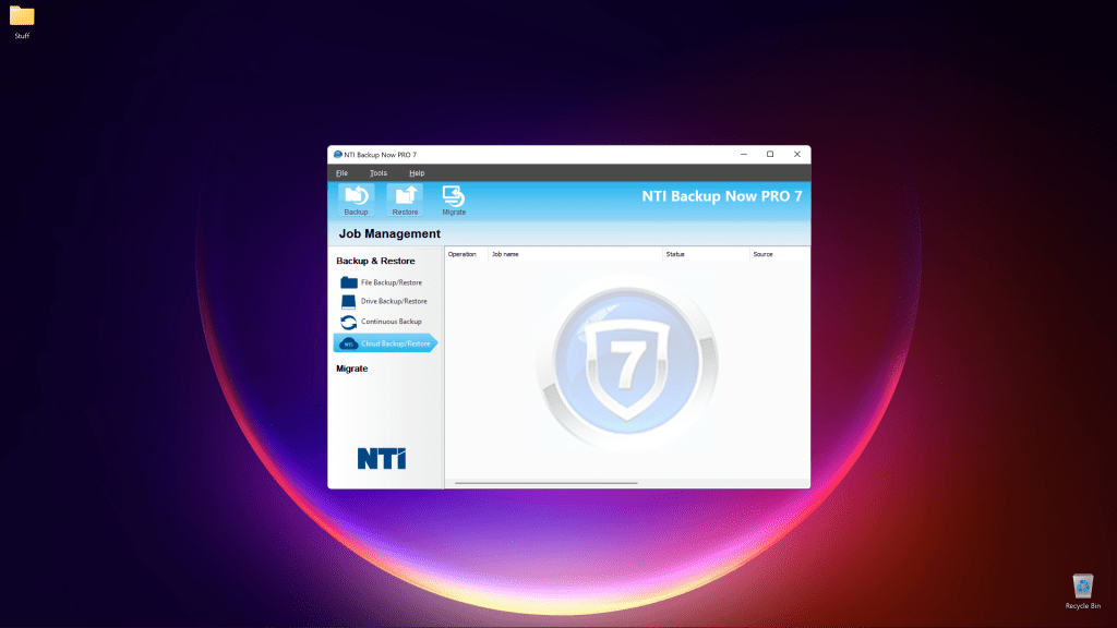 Revisión de NTI Backup Now Pro 7: muy capaz, pero con fallas molestas