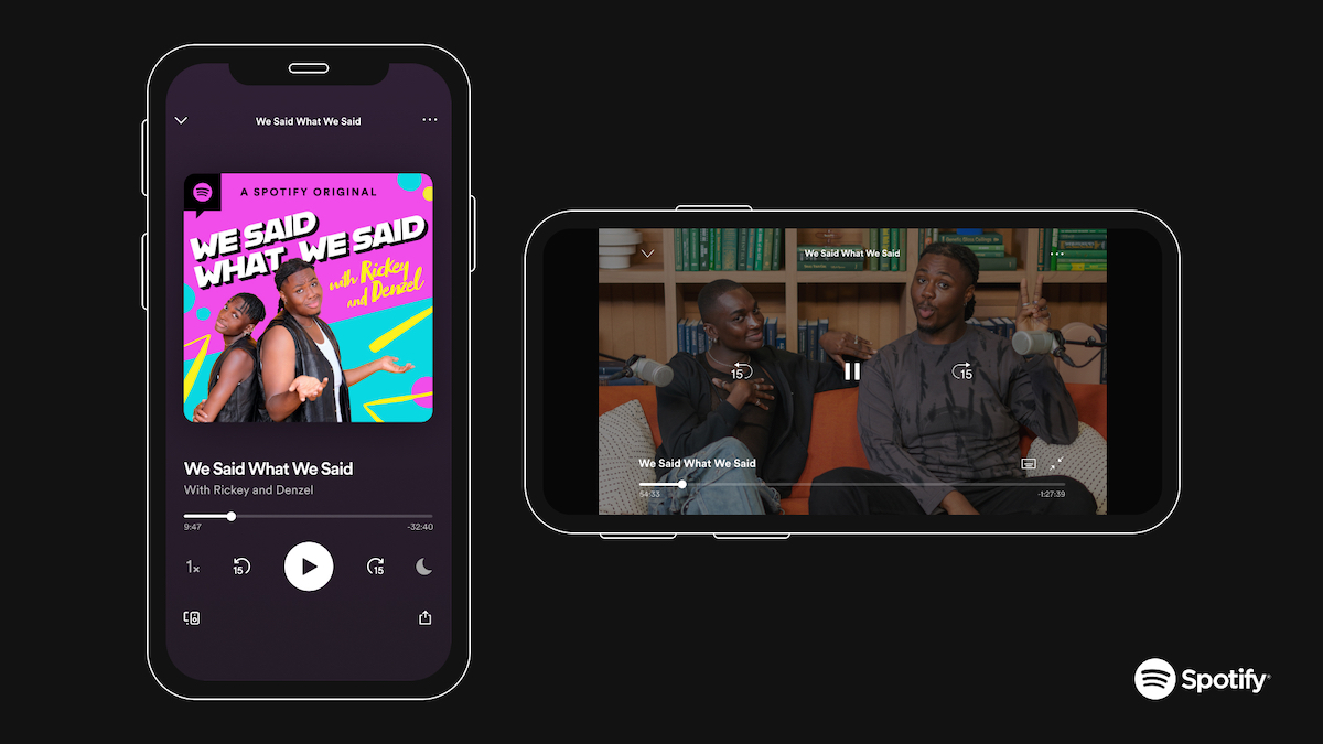 Spotify permite silenciosamente que todos los podcasters suban videos y supera los 250.000 programas