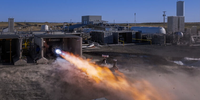 Stoke Space enciende por primera vez su ambicioso motor principal