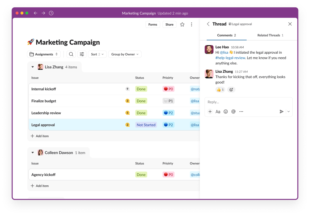 Las nuevas ‘listas’ de Slack ayudan a rastrear y gestionar proyectos de trabajo – Computerworld