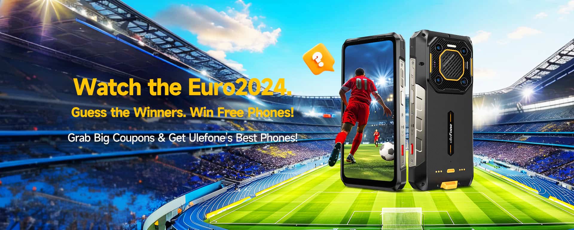 Ulefone celebra la Eurocopa 2024 con un sorteo