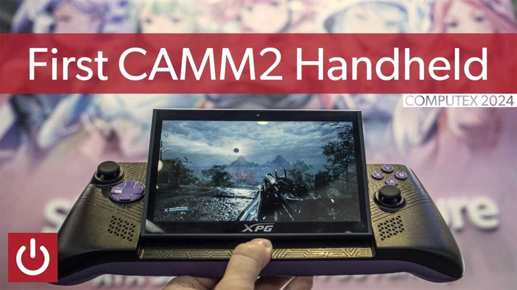 La computadora de mano XPG Nia usa memoria CAMM2 que puedes actualizar tú mismo