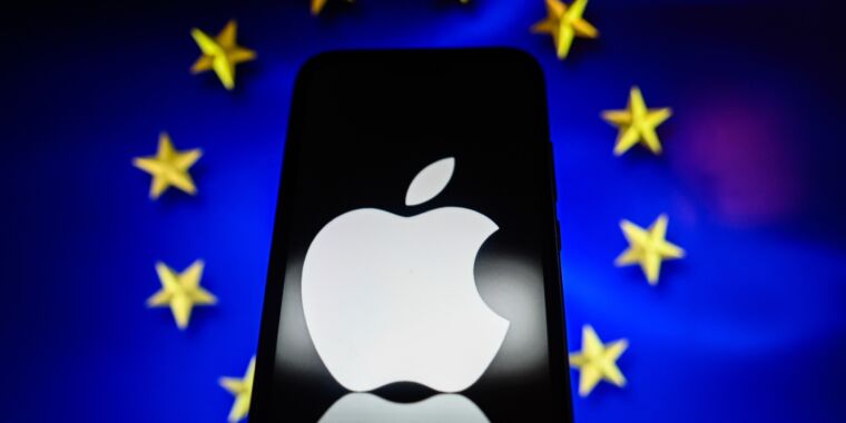 La UE dice que Apple violó los derechos de los desarrolladores de aplicaciones y podría recibir una multa del 10% de sus ingresos