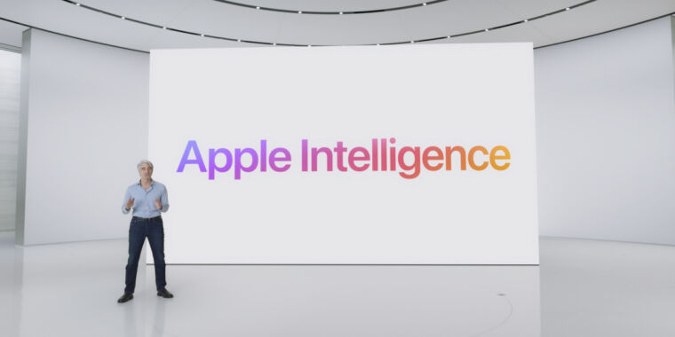 Apple presenta funciones de inteligencia artificial “Apple Intelligence” para iOS, iPadOS y macOS