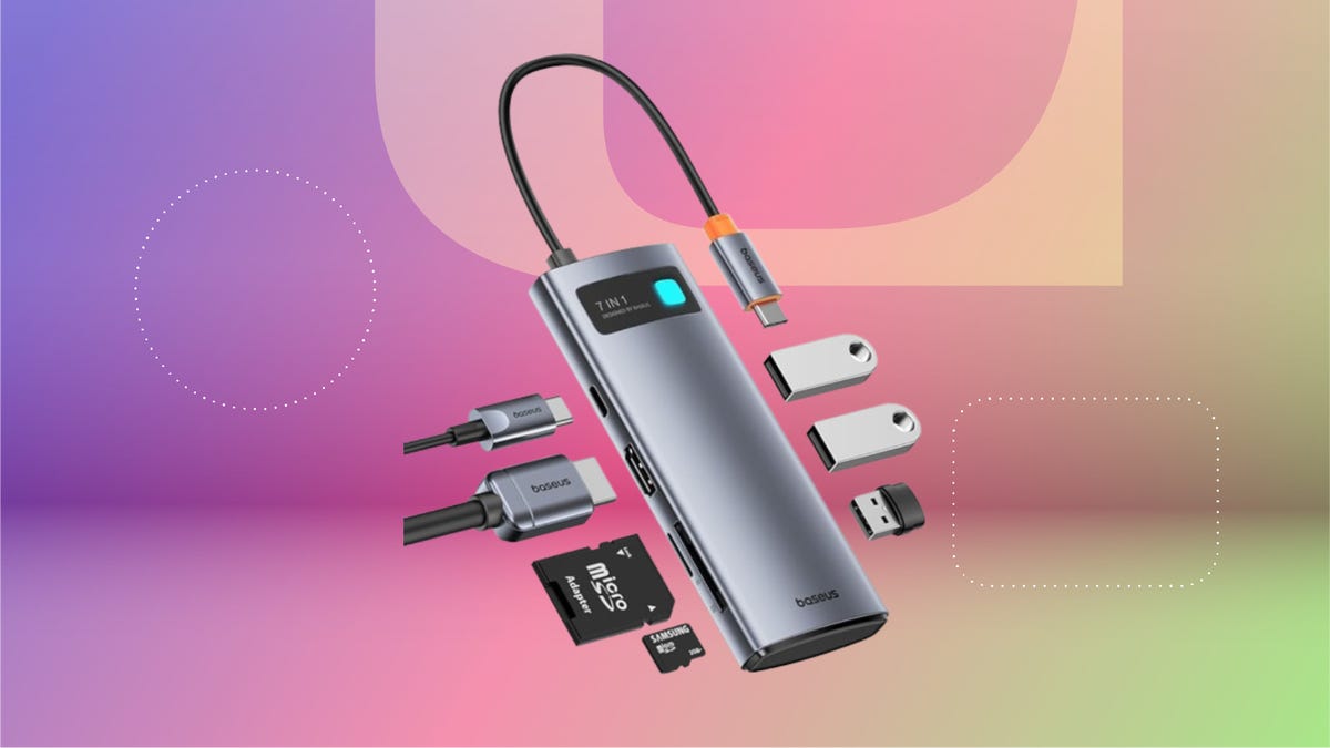 Solo por tiempo limitado, obtenga un 60 % de descuento en este concentrador USB-C 7 en 1