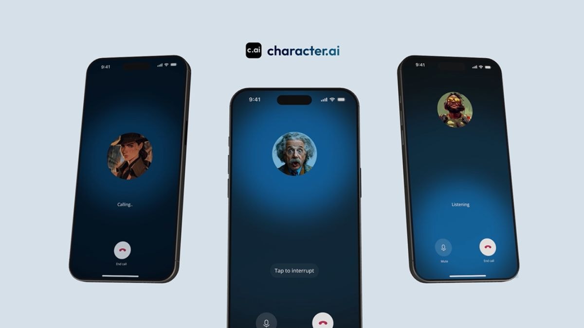 Character.AI presenta la función Character Calls que permite a los usuarios «llamar» a los chatbots de IA