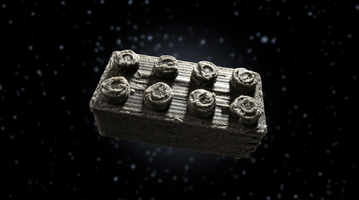 Lego fabricó ladrillos a partir de polvo de meteorito y ahora están en exhibición en tiendas selectas