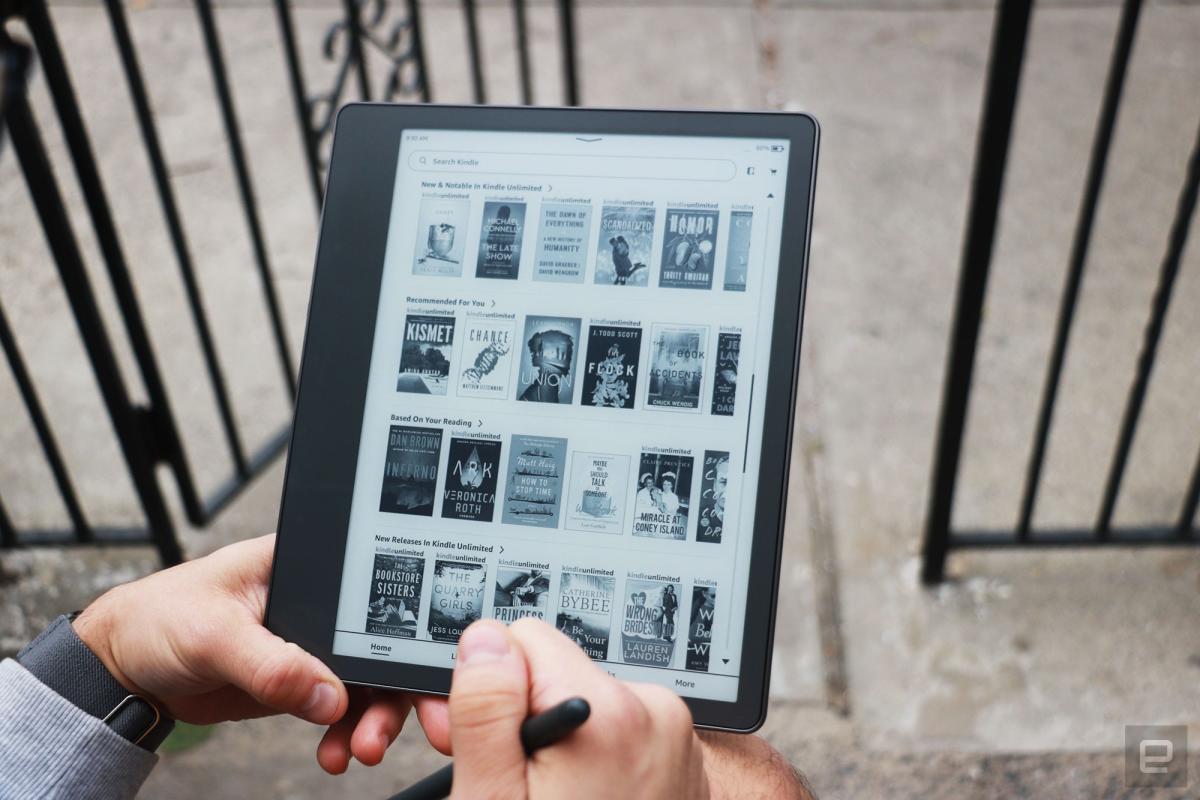 El Kindle Scribe de Amazon cae a un mínimo histórico de 240 dólares