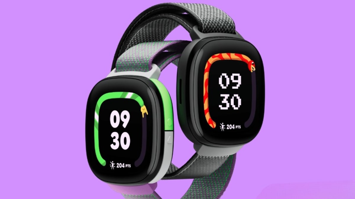 Reloj inteligente Fitbit Ace LTE para niños con correas intercambiables y presentación de más de 16 horas de duración de batería