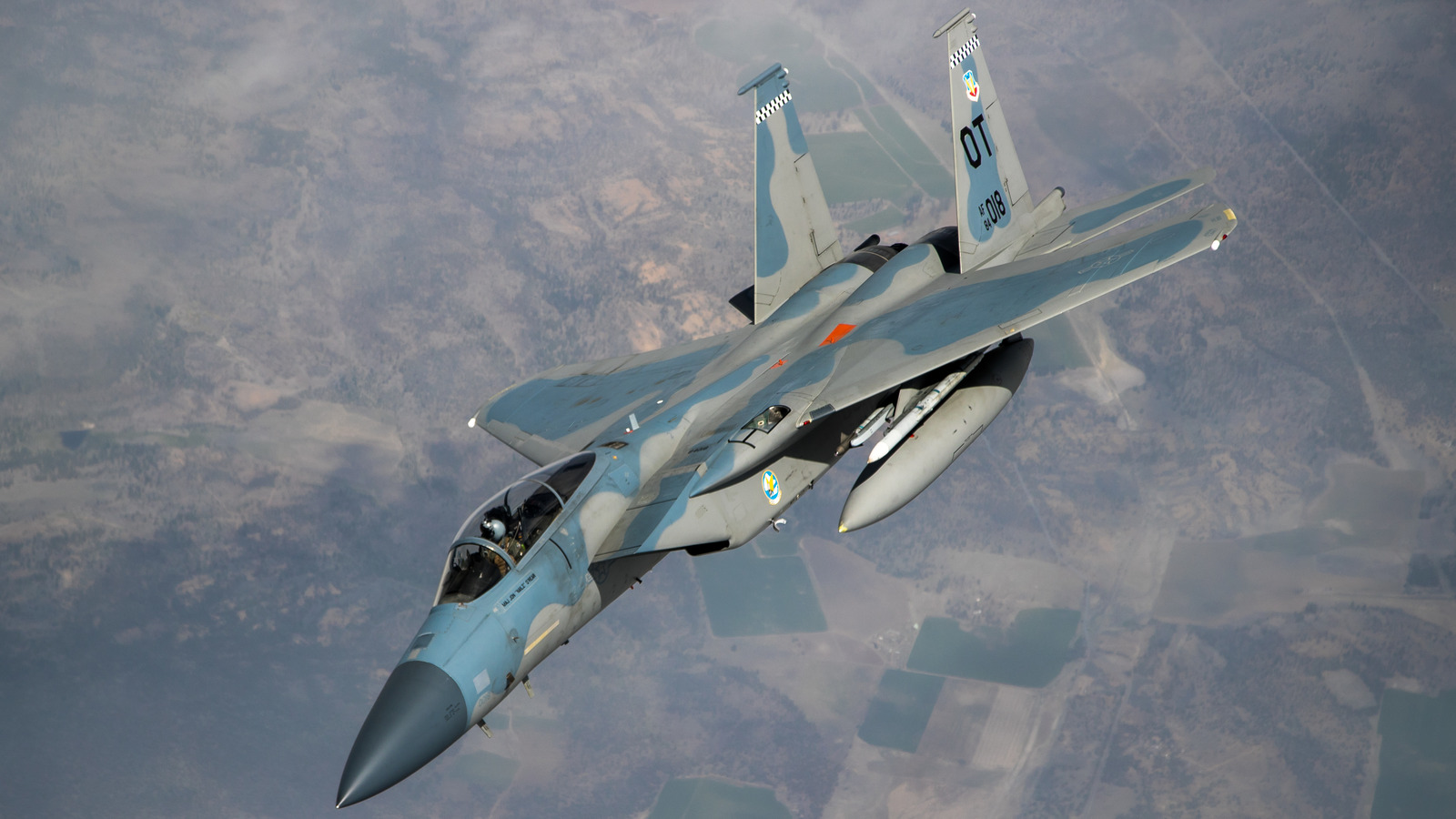 El camión de misiles de la Fuerza Aérea de EE. UU.