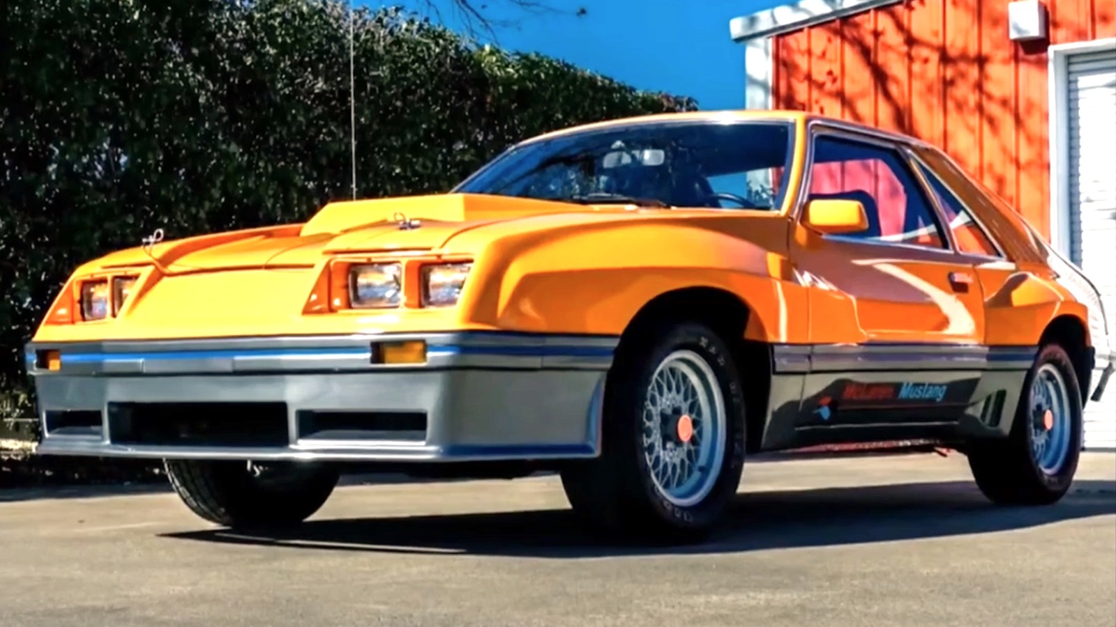 El Ford Mustang McLaren M81 es uno de los Mustang más raros jamás fabricados