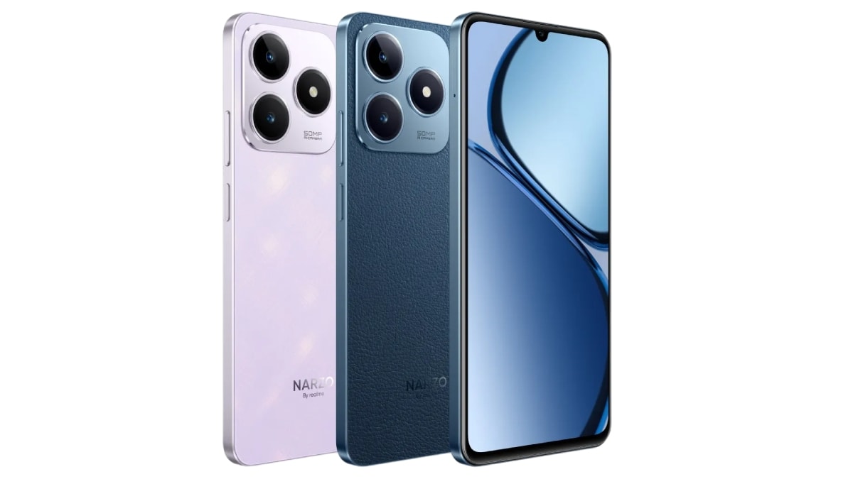 Realme Narzo N63 con cámara trasera de 50 megapíxeles y carga rápida de 45 W lanzado en India: precio, especificaciones