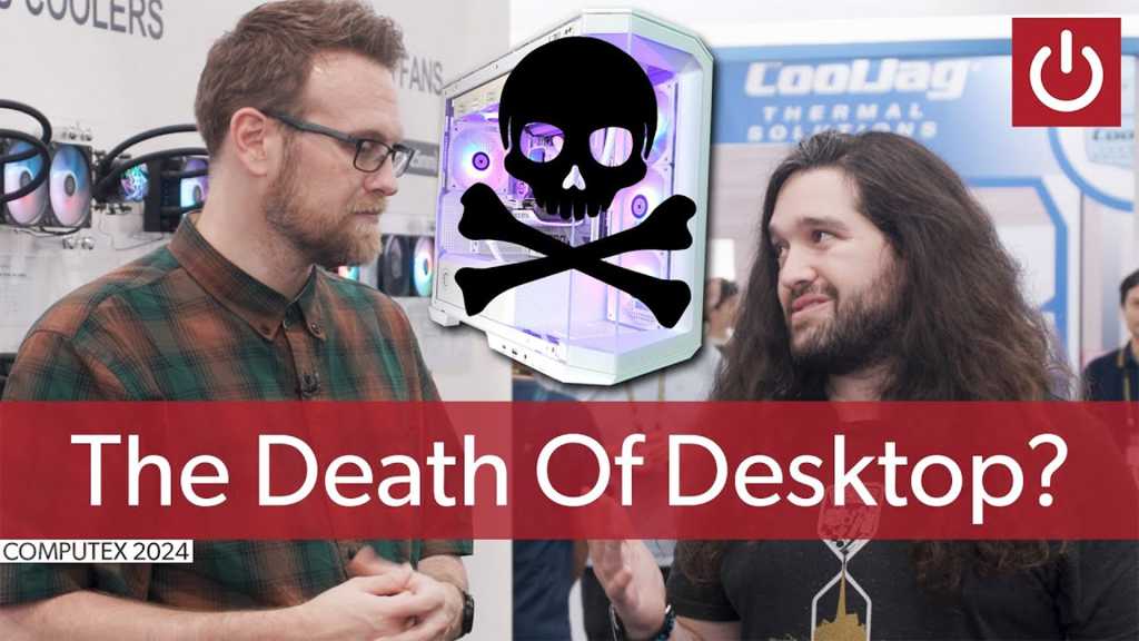 ¿La PC de escritorio está a punto de desaparecer?  Steve de GamersNexus interviene