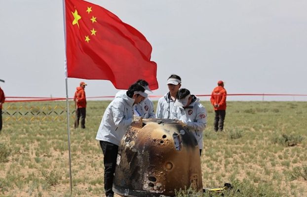 China es el primero en recuperar rocas de la cara oculta de la Luna