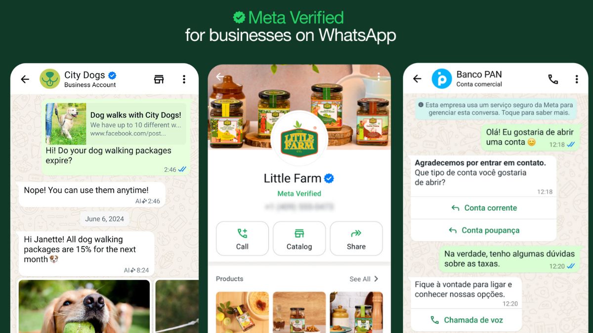 WhatsApp Business lanza AI Chatbot y Meta Verified Badge, India entre los primeros mercados en obtenerlo