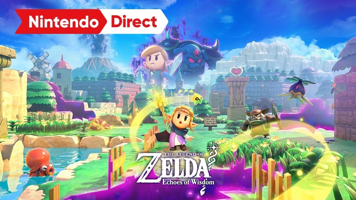 Nintendo Direct: The Legend of Zelda: Echoes of Wisdom, Mario & Luigi: Brothership Revelado