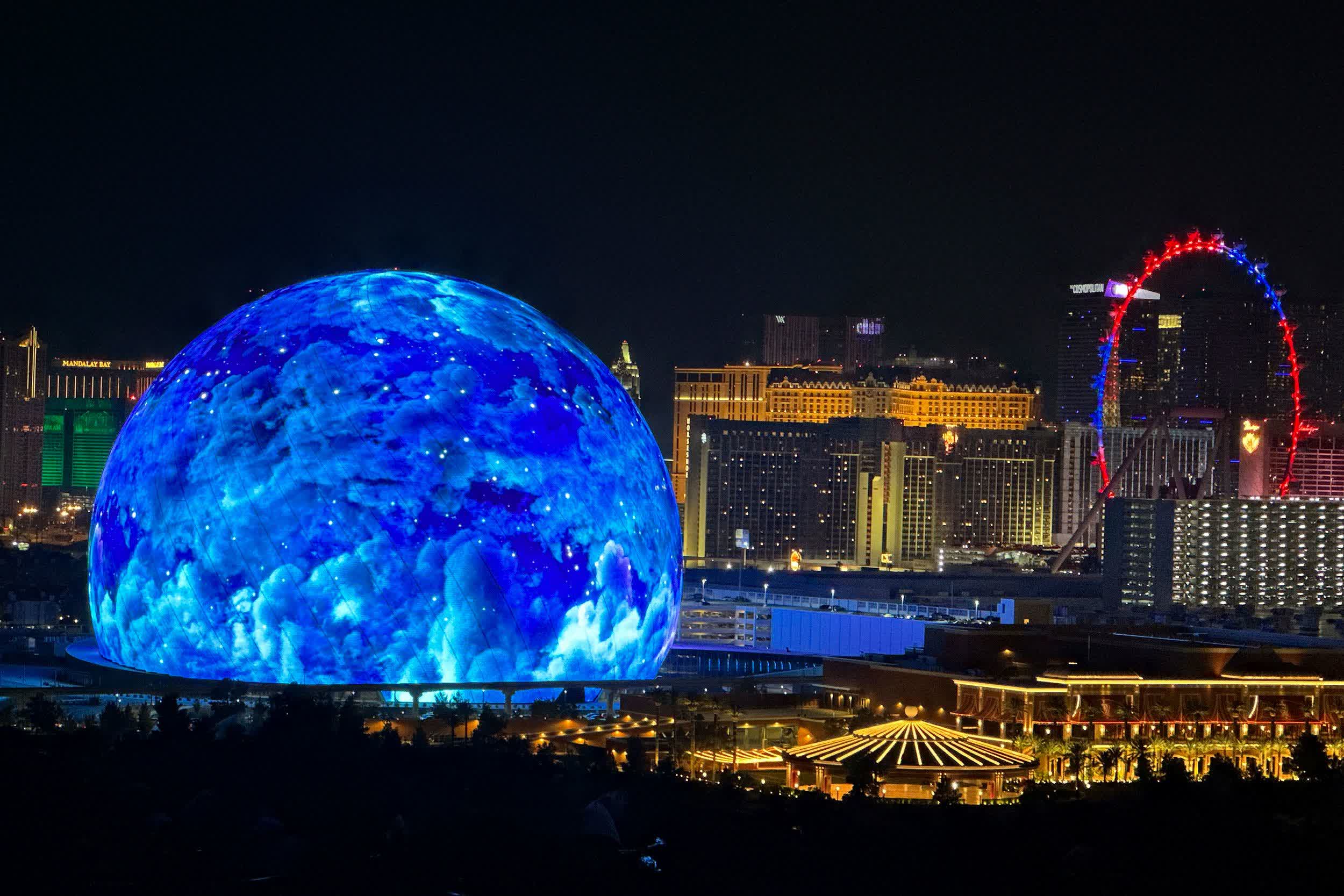 Nvidia revela que 150 GPU RTX A6000 impulsan Las Vegas Sphere