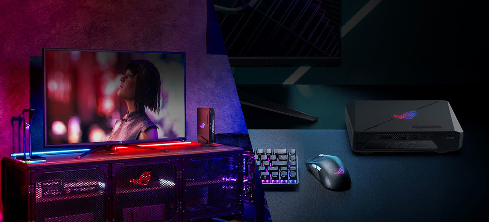 Las primeras Asus ROG NUC incorporan CPU Intel y GPU Nvidia RTX discretas