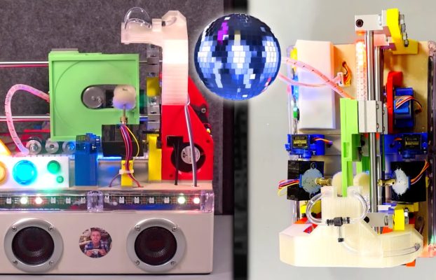 Un lavadero para disquetes: Esta loca máquina te entretiene mientras limpia