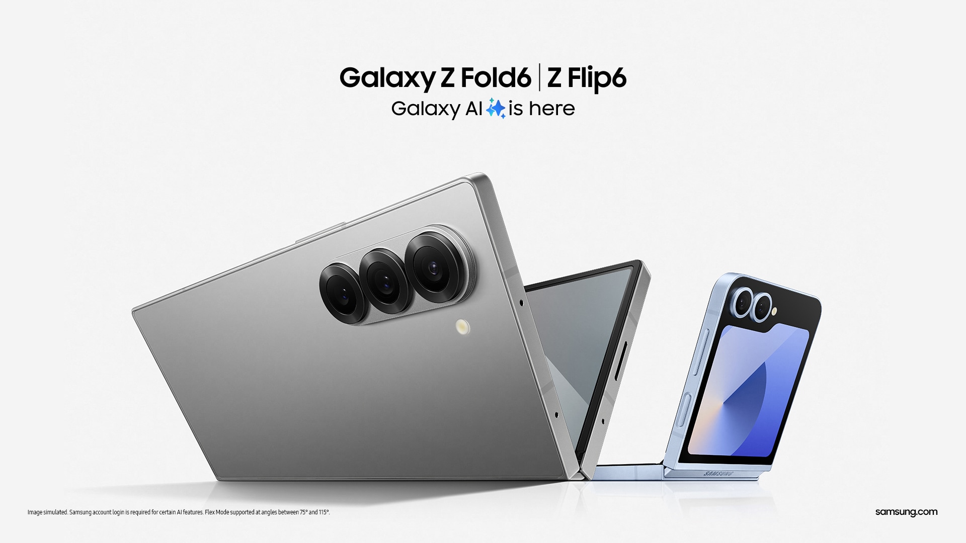 Samsung Galaxy Z Fold6 y Z Flip6: transformando la experiencia plegable con Galaxy AI