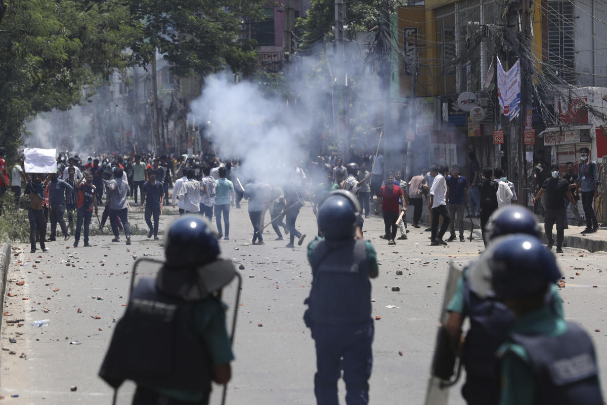 Bangladesh sufre un apagón «casi total» de Internet en medio de protestas estudiantiles